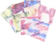 9pcs Ink Transfer Film Infusible Blanks Grid Mirmade Transfers Masking Decal Infusable Htv Heat Transfer Vinyl Pen White Tape Folie Sticker Printer Thermal Rhinestones Label Paper