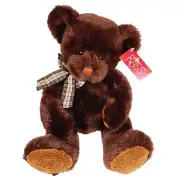 Russ Berrie Teddy Bear Espresso Brown #4398 Plush Collectable New With Tags