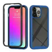 For iPhone 13 Pro Max Case,Solid Armour Armour Cover,Dark Blue