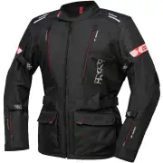 Lorin-ST Black Red Textile Motorcycle Jacket