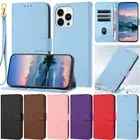 Litch Book Wallet Flip Case Cover For iPhone 16 15 14 13 12 11 Pro Max XR 8 Plus