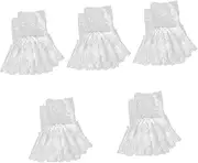 [SHINEOFI] Women's Bracelets Flower Dress Dresser White Lace Wrist Sleeves for Women Chiffon