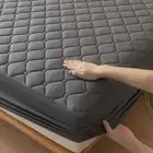 Thick Waterproof Mattress Pad – Adjustable Durable Fitted Bed Sheet Protector