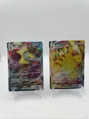 Pikachu Vmax And Inteleon Vmax English Great Shape