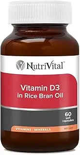 NutriVital Vitamin D3 60 caps