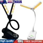Rechargeable Clip Book Lamp Three-Button Touch 14 LED for Travel Bedroom Reading