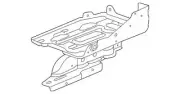 Genuine GM 2015-2016 Chevrolet GMC Sierra Passenger Side Battery Tray 23327399