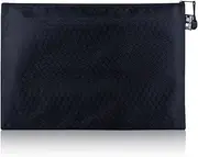 [EIHI] Banknote Bag, Bank Folder, Large, Cash Bag, Cash Storage, Bank Bag with Zip (A5), b, A
