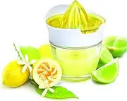 Prepara Chef's Citrus Juicer Chef's Citrus Juicer with Glass Jar, Yellow, 76045