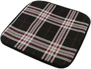 Ronyme Memory Foam Dining Pads with Cotton Stripe Design, as described, Square 45cm