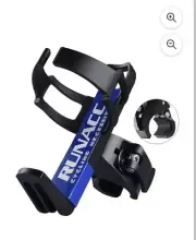 Runacc Bicycle Water Bottle Holder Cage Rack Black New Stroller Bike