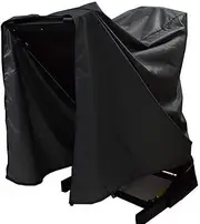 Dustproof Treadmill Cover, Waterproof Cover for Indoor and Outdoor Use (Black, Size: 110 x 95 x 160 cm)