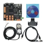 9Axis CNC Controller Kit 100KHz Stepper Motor Controller Breakout Board kit pe66