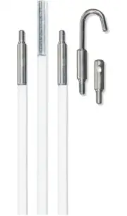Klein Tools Fish Sticks Glow Rod Set, Mid-Flex, 15 Feet, Fish Stix, Fish Tape BF