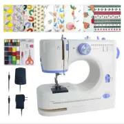 Sewing Machine for Beginners with 20 Pcs Fabric and 32 Pcs Sewing Threads Kit...