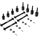 Aluminum Dog Bone Drive Joint Shaft Set for Tamiya TT-02B Upgrades Kit