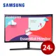 SAMSUNG 24吋 S3 1800R 美型曲面顯示器 S24C366EAC 電腦螢幕