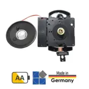 UTS quartz clock movement with pendulum driver and westminster chime