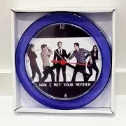 How I Met Your Mother 7" Purple novelty wall/desk clock Brand New