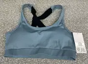 Colosseum Light Blue Women's Calista Bralette Sports Bra Size Small