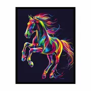 Horse Framed Print Fine Art Poster Print
