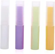 Healeved Bottles 16pcs Plastic Containers for Diy Moisturizing Balm Handmade Lip Gloss Tube Multicolored Set