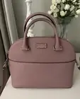 NWT Kate Spade Grove St Carli Satchel Leather Handbag Dusty Peony Pink Crossbody