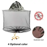 Camouflage Patterned Insect Mesh Hat for Beekeeping Perfect Outdoor Accessory