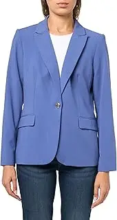 [Calvin Klein] Women's One Button Lux Blazer