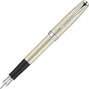 Parker Sonnet Precious Sterling Silver Ct Fp Fountain Pen F Fine S1113122