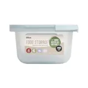 Urban Ethos 900mL Square Recycled Plastic Slide Lid Food Storage Container - Sky