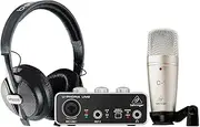 Behringer U-Phoria Studio recording bundle