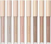 Matte Liquid Eyeshadow - Cream Eyeshadow Matte | 8 Colors Liquid Eye Shadow Set, Long Lasting Eye Shadow Girls Women B/