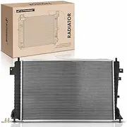 A-Premium Engine Coolant Radiator with Transmission Oil Cooler Compatible with Ford Crown Victoria & Lincoln Town Car & Mercury Grand Marquis 95-97, Automatic Trans.
