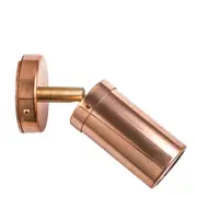 CLA Lighting MR16 Exterior Wall Pillar 1-Light Adjustable Spot Light (Light Weight Copper) IP54