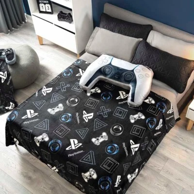 VIDEOGAME ORIGINAL LICENSED TEENS BOYS LIGHT BLANKET VERY SOFTY AND WARM TWIN