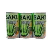 在飛比找樂天市場購物網優惠-SAKI 蘆薈哈密瓜乳酸飲料 180mlx6罐【880940