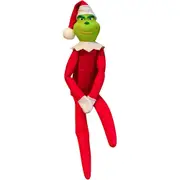 Christmas Couple The Grinch Plush Doll Toy Xmas Home Decor Ornaments Kids Chlidren Gifts