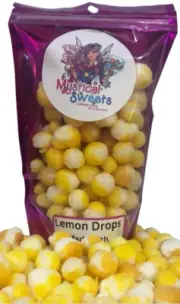 Freeze Dried Lemon Candies Bag I Lemon Candy I Sour Candy I Tart Candy I 4oz