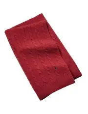 [Ralph Lauren] Wilton Half Blanket in Red