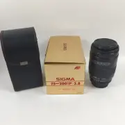 Sigma AF 75-200mm F/3.8 Multi-Coated Nikon Mount Auto Focus Lens