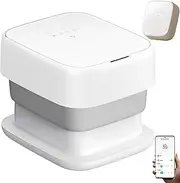XIAO MI MIJIA Smart Lift Foot Spa with Heat, Collapsible Foot Bath Massager with Temperature & Time Control, APP Remote, Automatic Massage Foot Spa for Feet Stress Relief (CN Version w/AU Adapter)