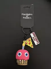 Five Nights at Freddy's Cupcake & Pizza Multi-Charm Keychain