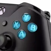 Microsoft Xbox One Controller ABXY Custom Buttons Mod Repair Parts SKY BLUE