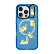 iPhone 16 Pro Impact Ring Stand Case MagSafe Compatible Smoll kitties