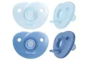 Avent: Soothie Pacifier - Blue & Green 2 Pack (0-6m)