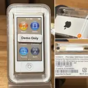 ULTRA RARE! SEALED DEMO Apple ipod Nano 7th Gen Gold 3A656JA DEMO NOT FOR RESALE