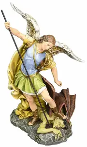 Joseph's Studio Saint Michael The Archangel Defeating Satan Figurine