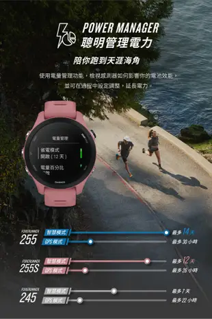 Garmin Forerunner 255 GPS腕式心率跑錶 運動手錶 (10折)