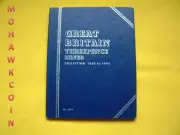 #9685 GREAT BRITAIN THREEPENCE 1838-1901 - NEW WHITMAN FOLDER